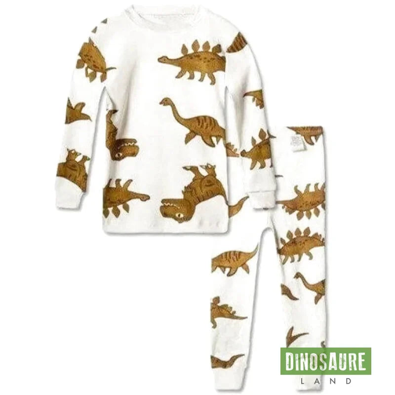 Pyjama Enfant avec Motif Dinosaure