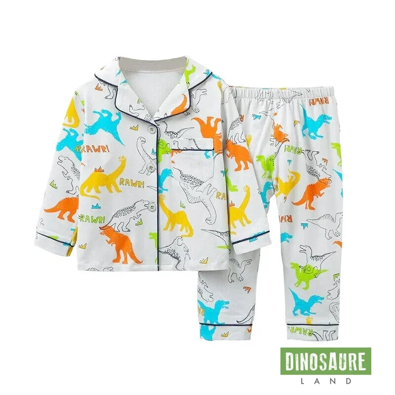 Pyjama Garçon Motif Dinosaure