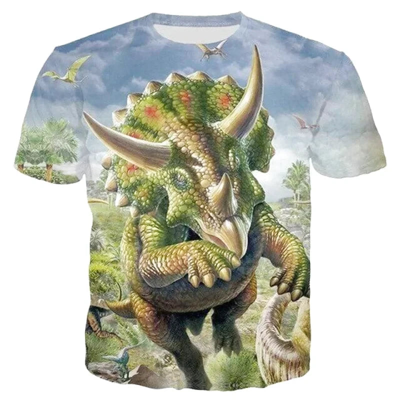 T-shirt Dinosaures du Crétacé