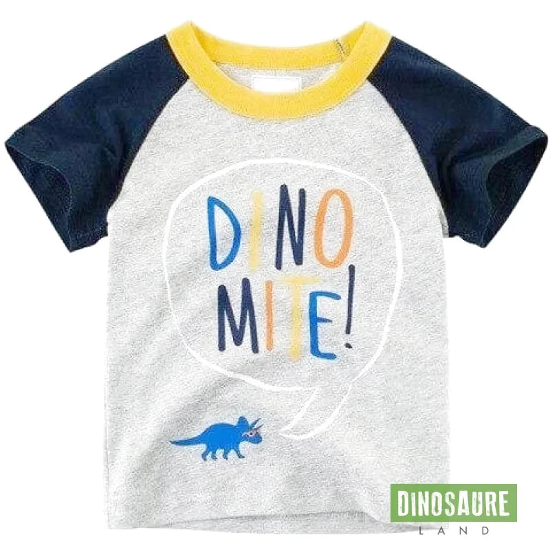 T-Shirt Garçon Dinosaure - Dino Jurassic