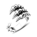 bague griffes de dinosaure