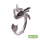 bague ajustable dinosaure mignon