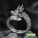 bague dinosaure carnivore ajustable