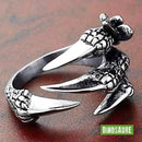bague dinosaure ajustable patte t rex