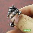 bague dinosaure ajustable patte t rex