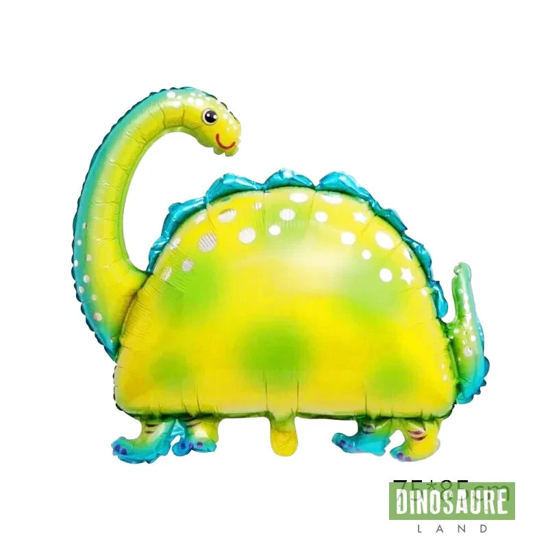 Pack De 3 Ballons Gonflables Dinosaures 3D - Décoration Géante Pour Fête D'Anniversaire, Baptême - 5
