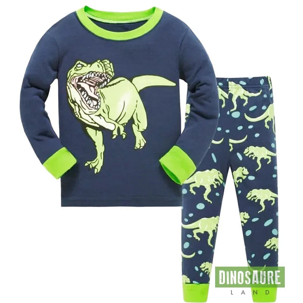 Bas de pyjama motif dinosaure