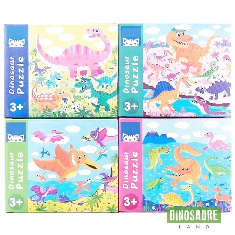 Boîte à Puzzle Dinosaure