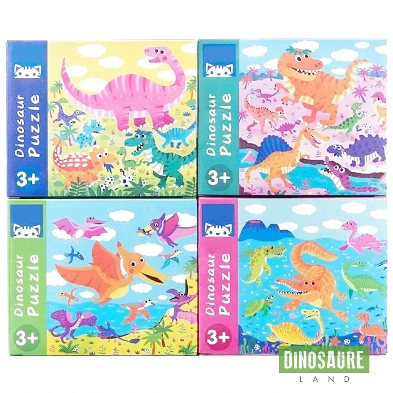 Boîte à Puzzle Dinosaure