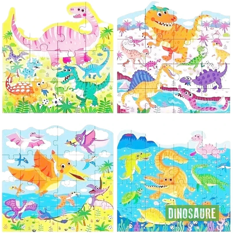 Boîte à Puzzle Dinosaure