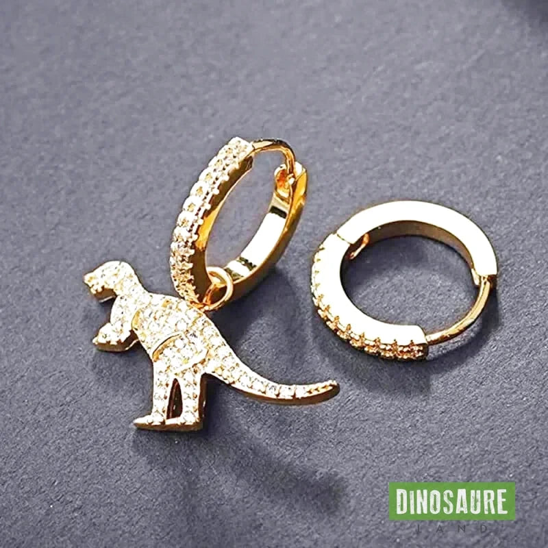 boucles d oreilles dinosaure t rex