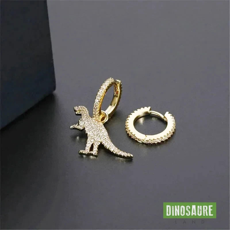 boucles d oreilles dinosaure t rex