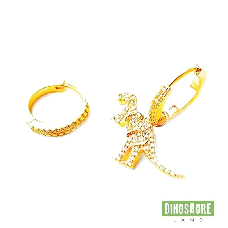 boucles d oreilles dinosaure t rex