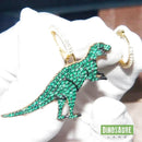 boucles d oreilles dinosaure t rex
