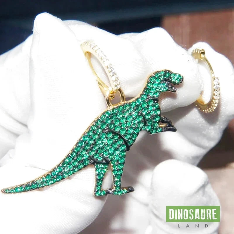 boucles d oreilles dinosaure t rex