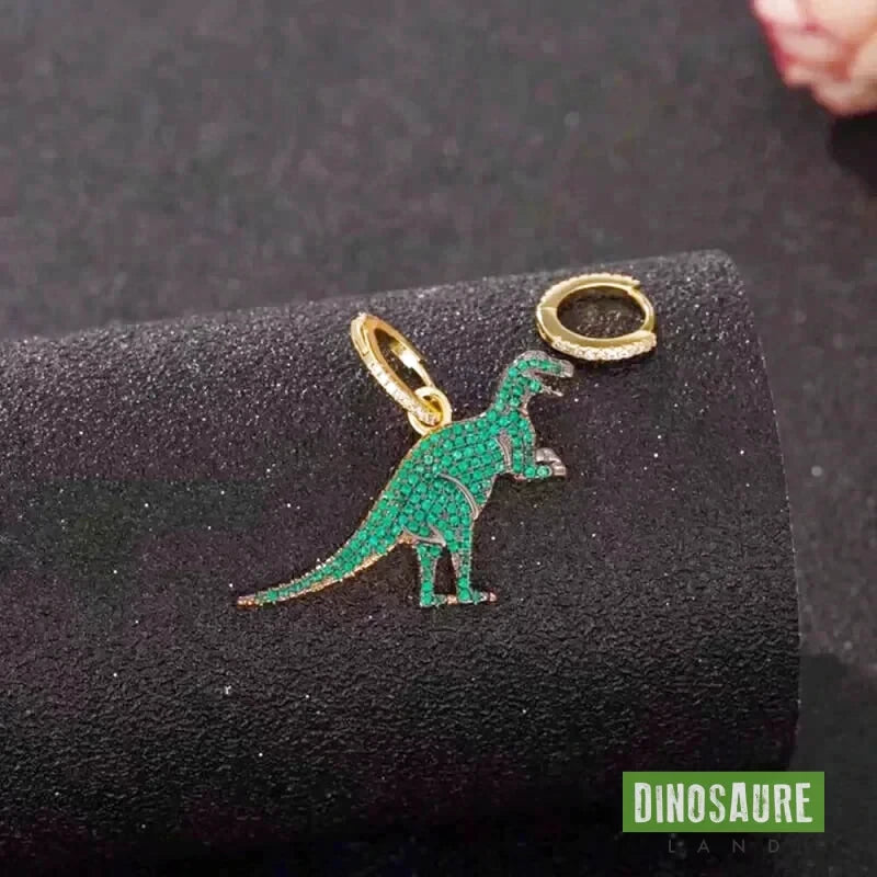 boucles d oreilles dinosaure t rex