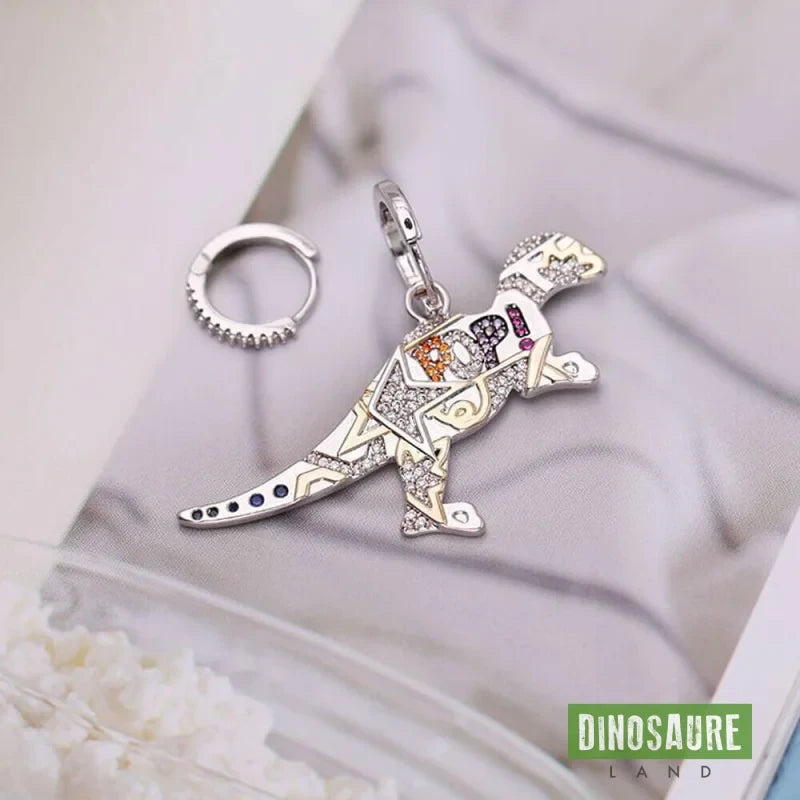 boucles d oreilles dinosaure t rex unilatéral