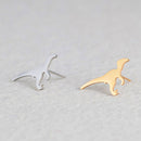 boucles d oreilles dinosaure velociraptor