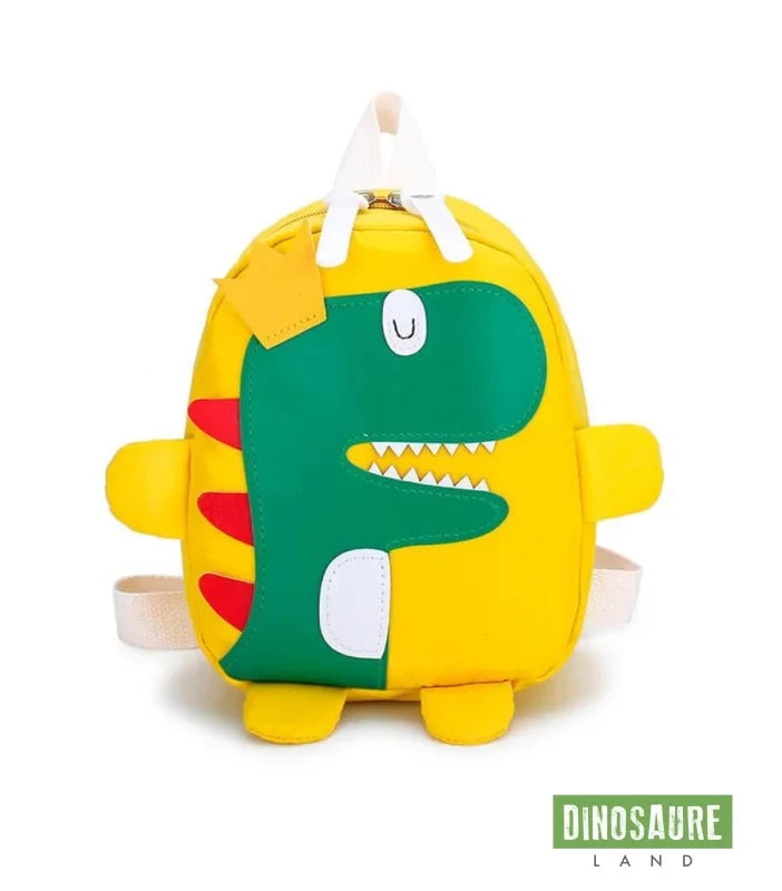 cartable dinosaure maternelle jaune