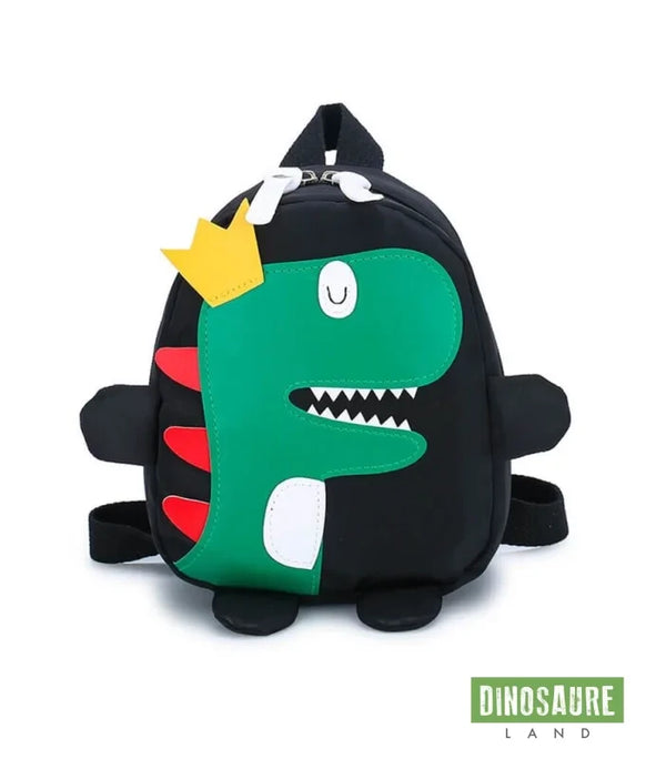 cartable dinosaure maternelle noir