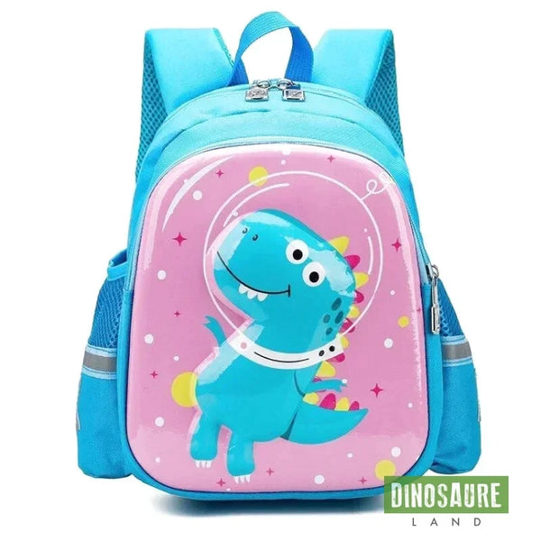 cartable maternelle sac a dos dinosaure rose bleu