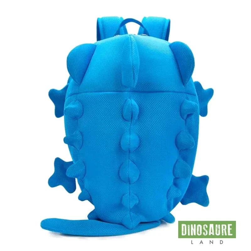 cartable sac a dos dinosaure bleu