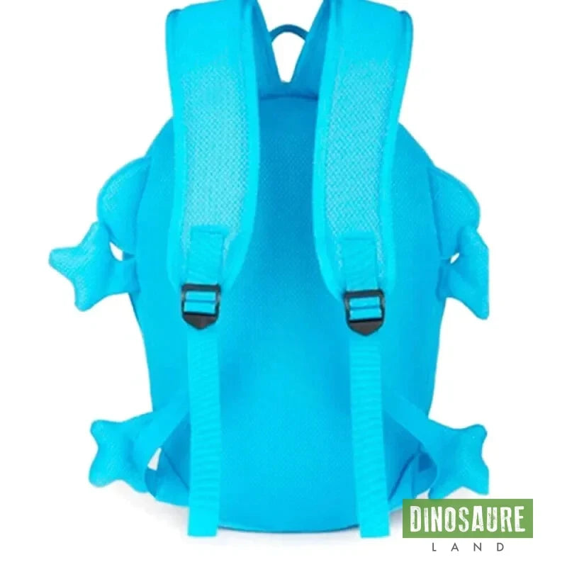 cartable sac a dos dinosaure bleu