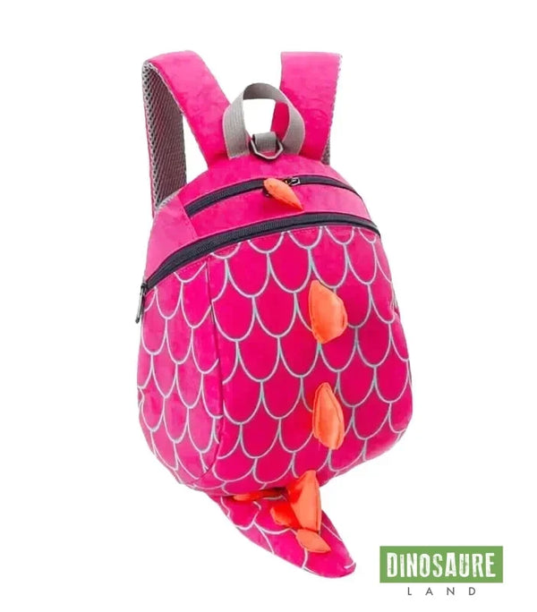 cartable dinosaure enfant maternelle rose