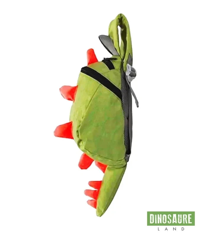 cartable dinosaure crete enfant maternelle vert