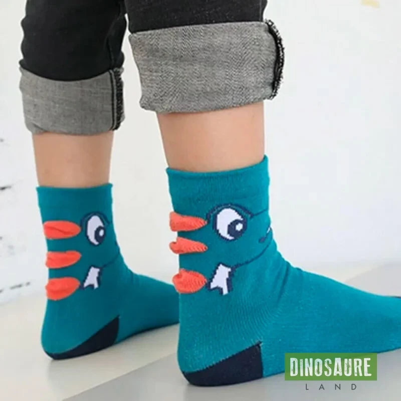 chaussettes dinosaure enfant