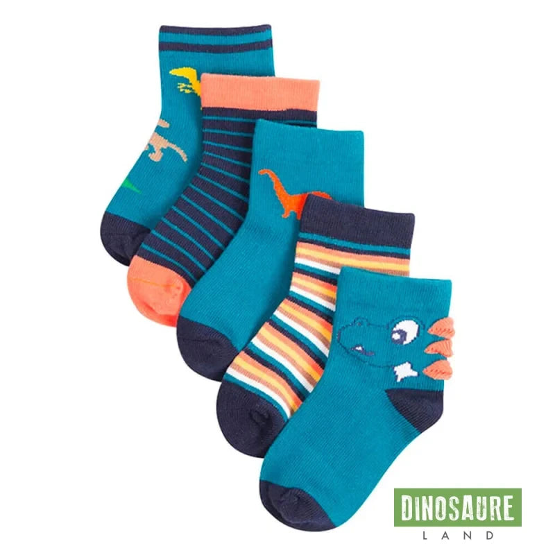 Chaussettes Dinosaure Enfant DinosaureLand