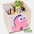 Coffre a Jouet Dinosaure rose