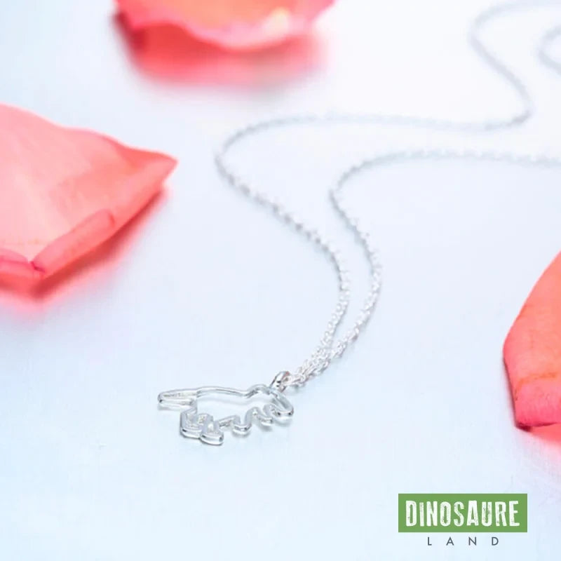 Collier Pendentif Dinosaure Dragon Skyrim Elder Scrolls - Collier Vintage Style Pour Hommes Et Femmes - Bijoux Fantaisie Tendance
