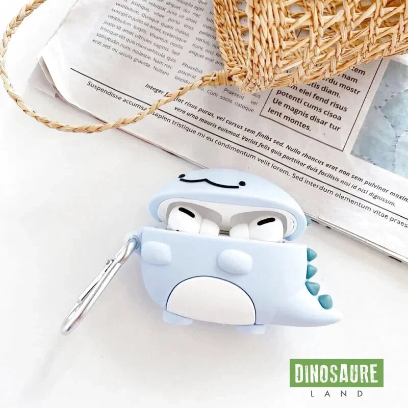 coque airpods dinosaure mignon