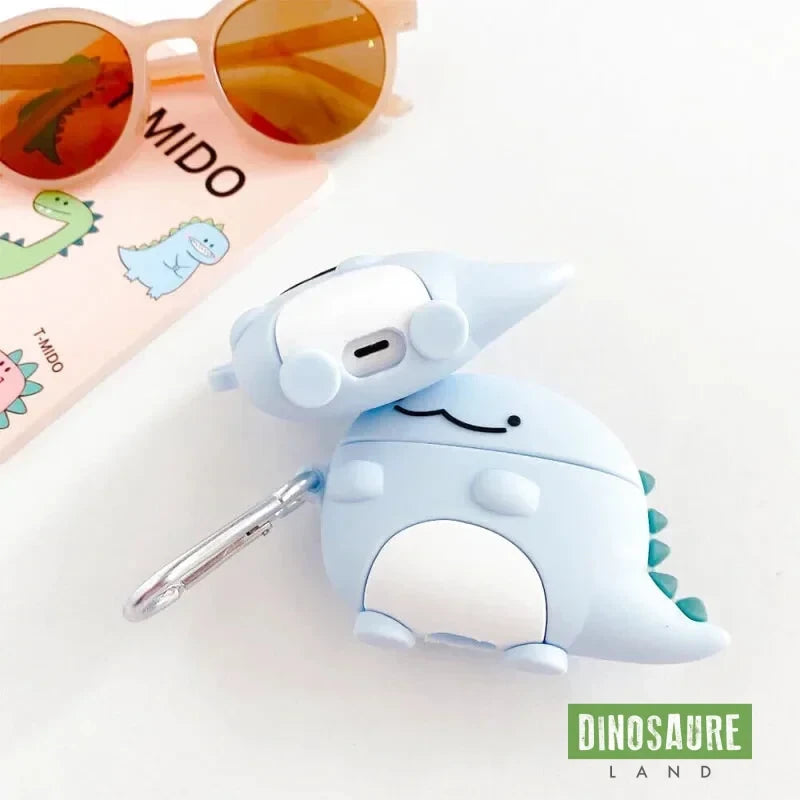 coque airpods dinosaure mignon