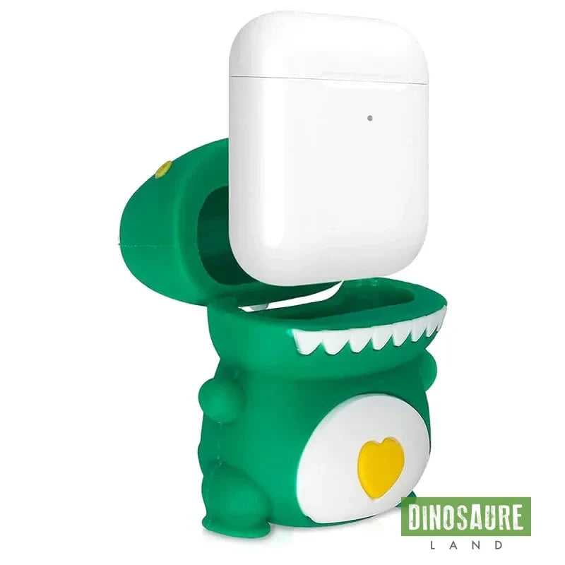 coque airpods dinosaure mignon