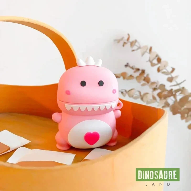 coque airpods dinosaure mignon