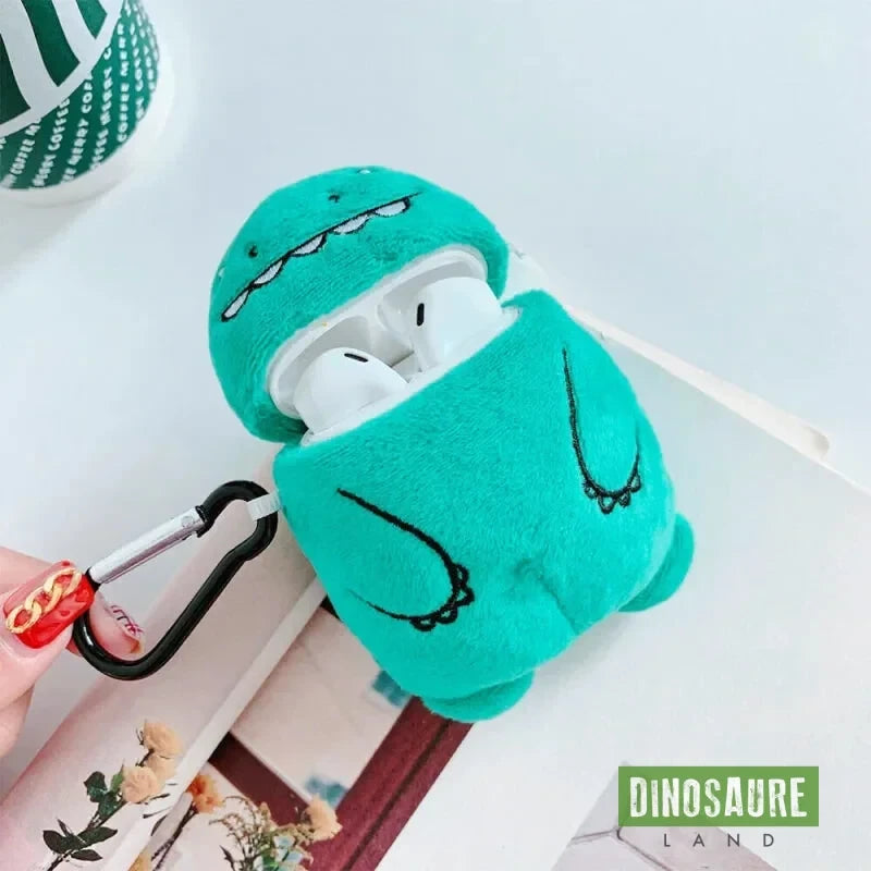 coque airpods dinosaure peluche