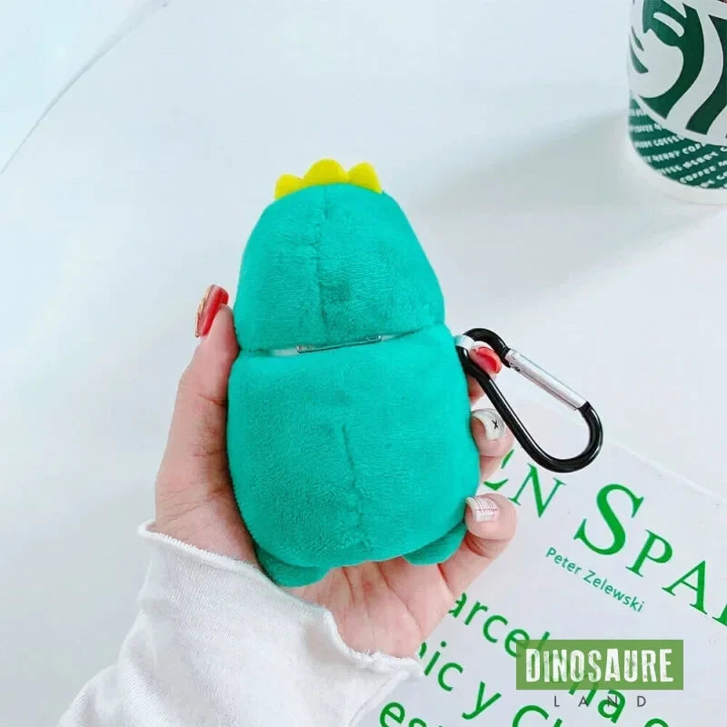 coque airpods dinosaure peluche