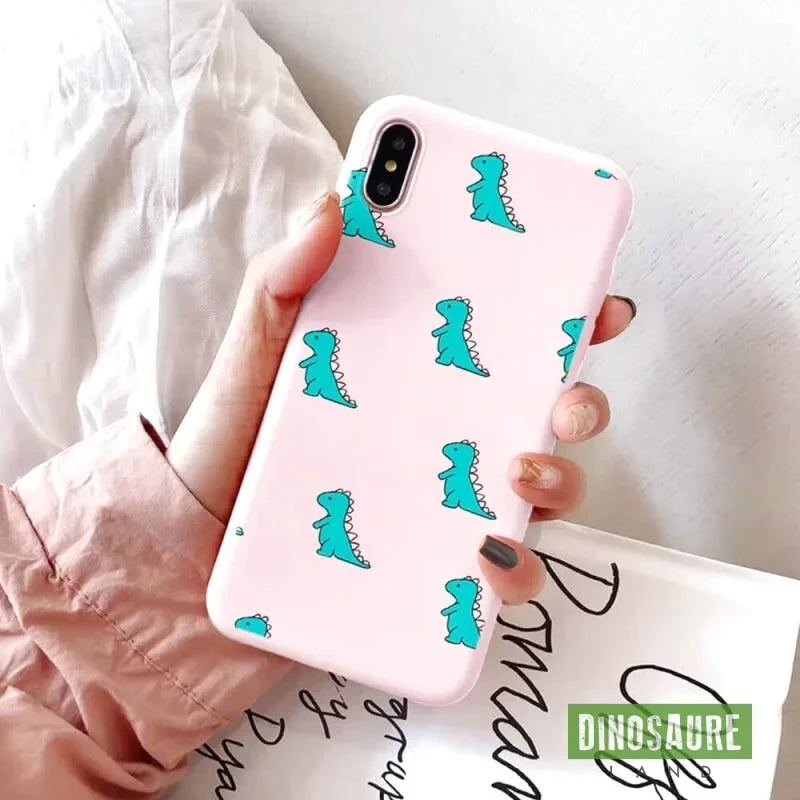 coque iphone dinosaure