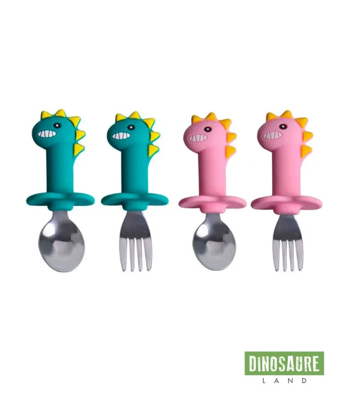 couverts dinosaure fourchette cuillère enfant