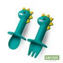 couverts dinosaure fourchette cuillère bebe