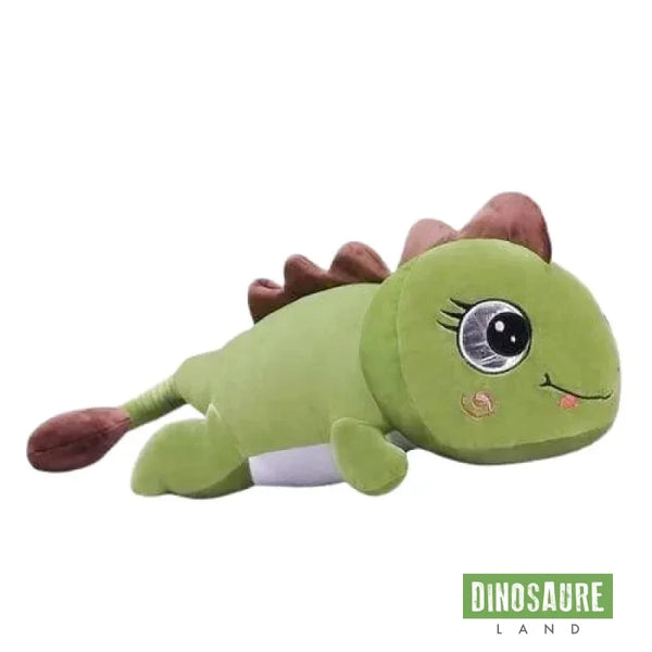 Peluche Dinosaure Ankylosaure Vert et Marron