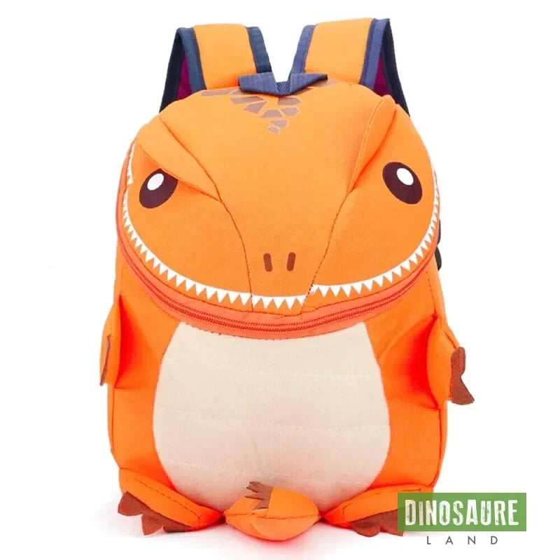 cartable enfant sac t rex orange