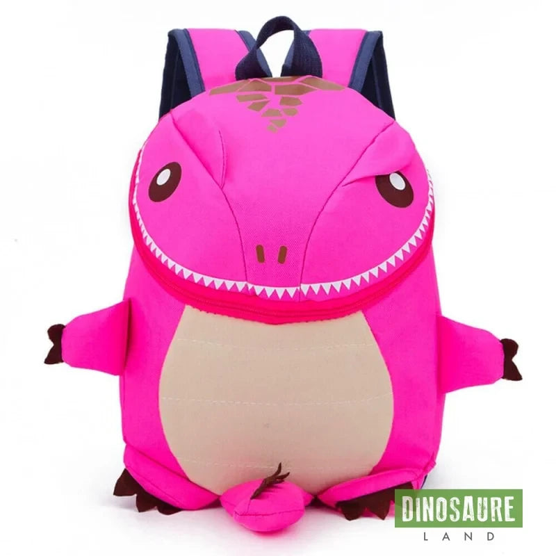 cartable enfant sac t rex rose