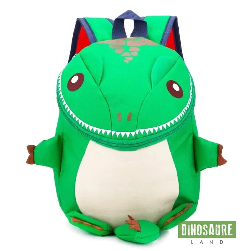 cartable enfant sac t rex vert