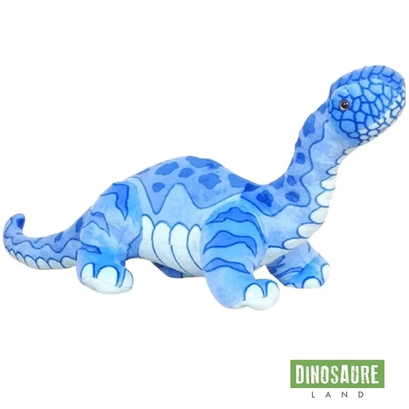 Dinosaure Diplodocus Peluche bleu