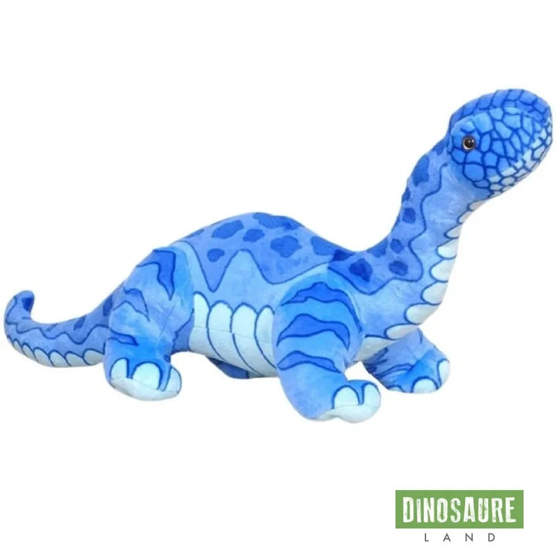 Dinosaure Diplodocus Peluche bleu