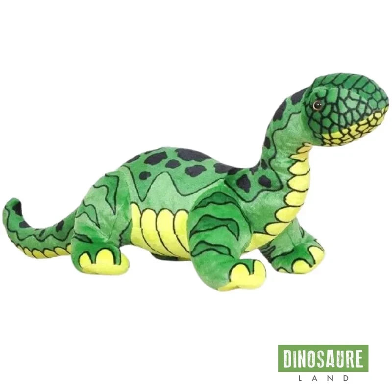 Dinosaure Diplodocus Peluche vert