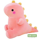 Dinosaure en Peluche Rose